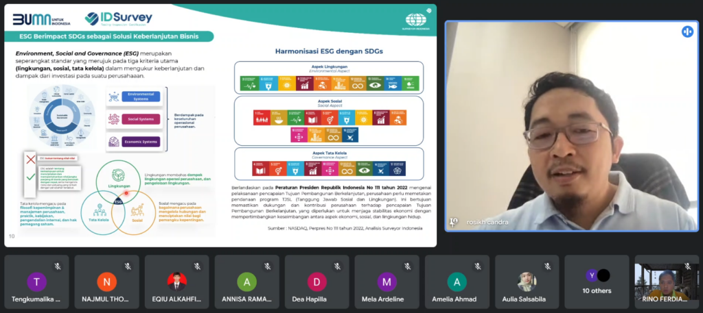 Kuliah Pakar Online: Membangun Budaya ESG dalam Tren Sustainability