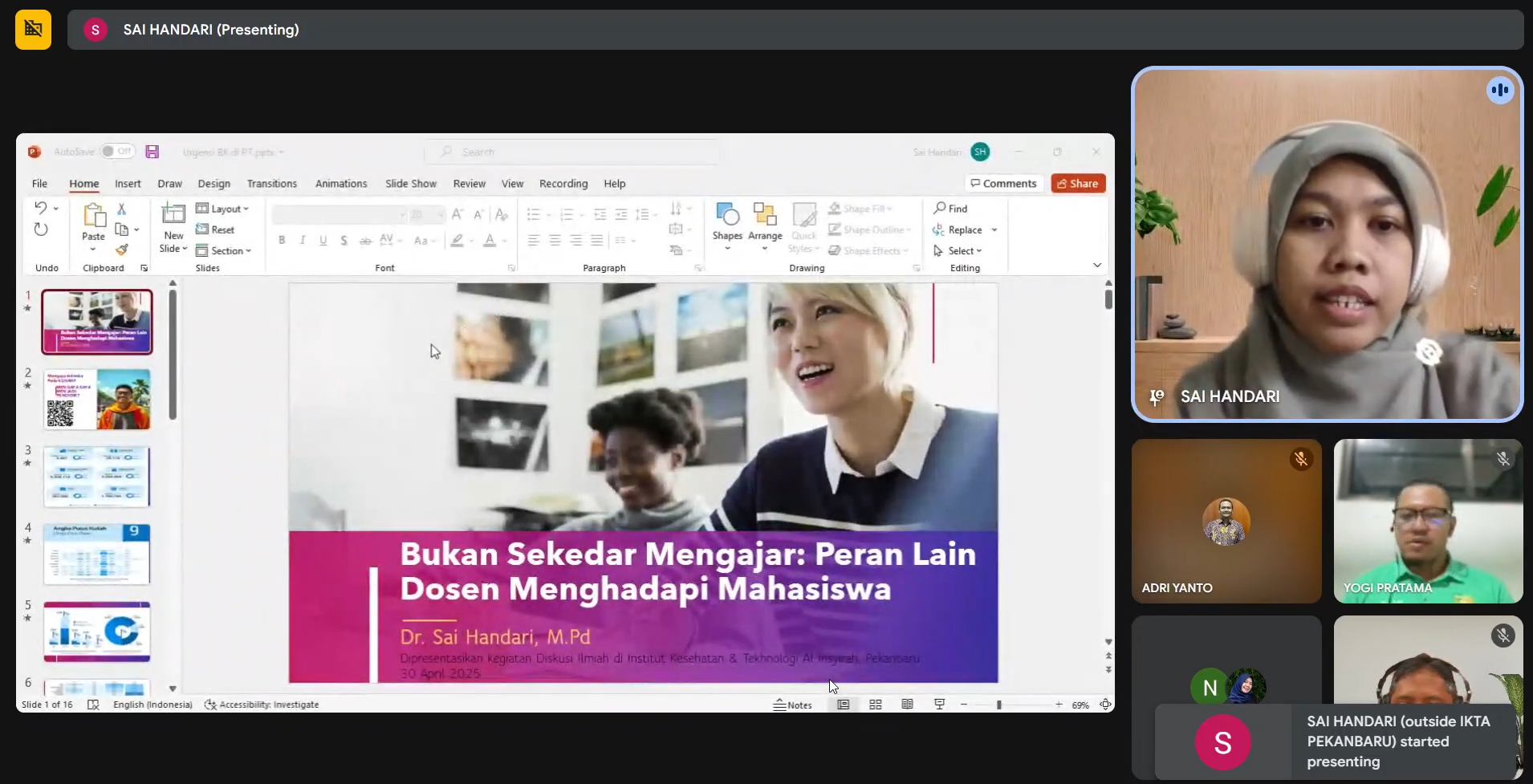 Dosen Zaman Now: Lebih dari Sekadar Mengajar, Juga Menjadi "Konselor"