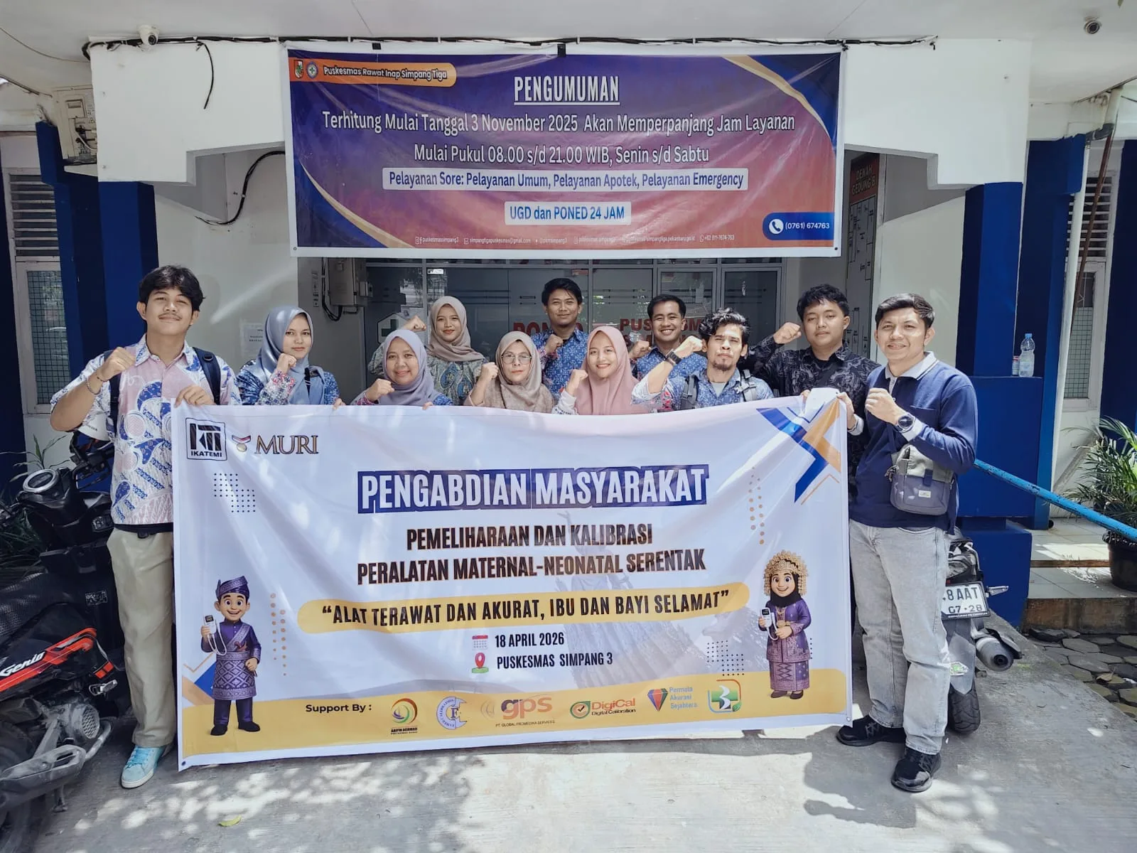 Dosen dan Mahasiswa TREM IKT Al Insyirah Berpartisipasi dalam Pengabdian Masyarakat Nasional IKATEMI 2026