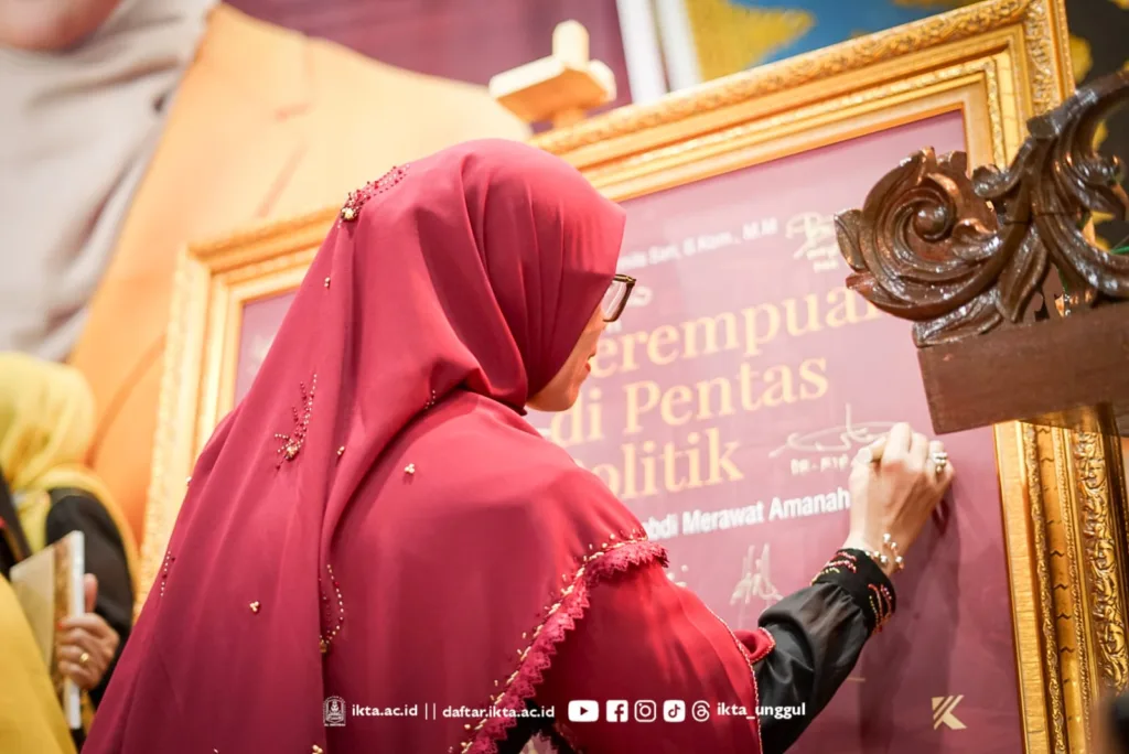 Rektor IKTA Dukung Peluncuran Buku Perempuan di Pentas Politik: Wujud Nyata Komitmen terhadap Literasi dan Pemberdayaan Perempuan