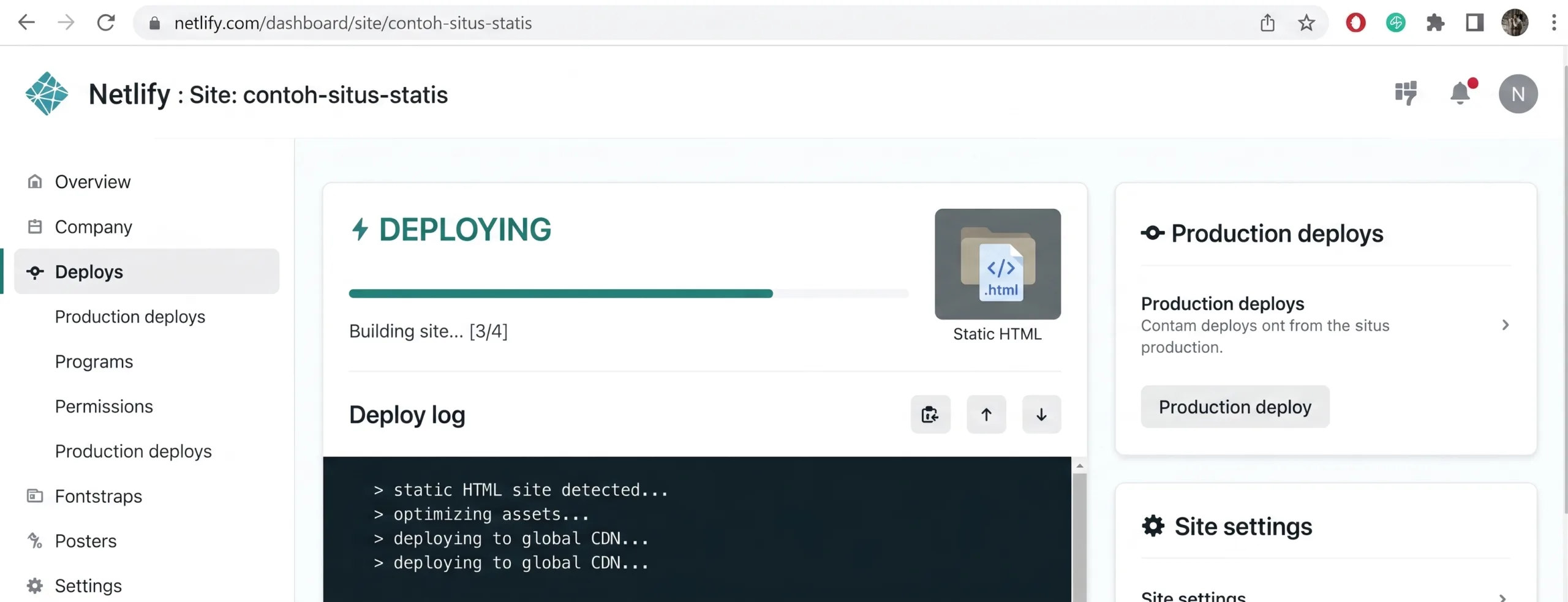 Hosting Website Statis Gratis dengan Netlify: Solusi Cepat Tanpa Server